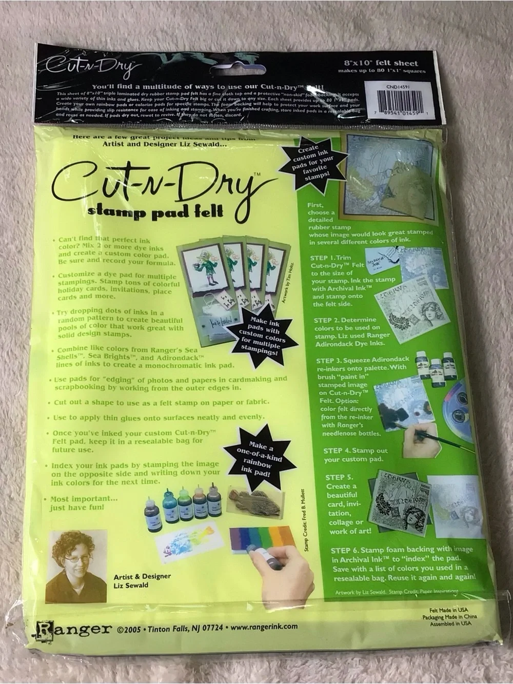 Cut-n-Dry Stamp Pad Felt – Inkssentials